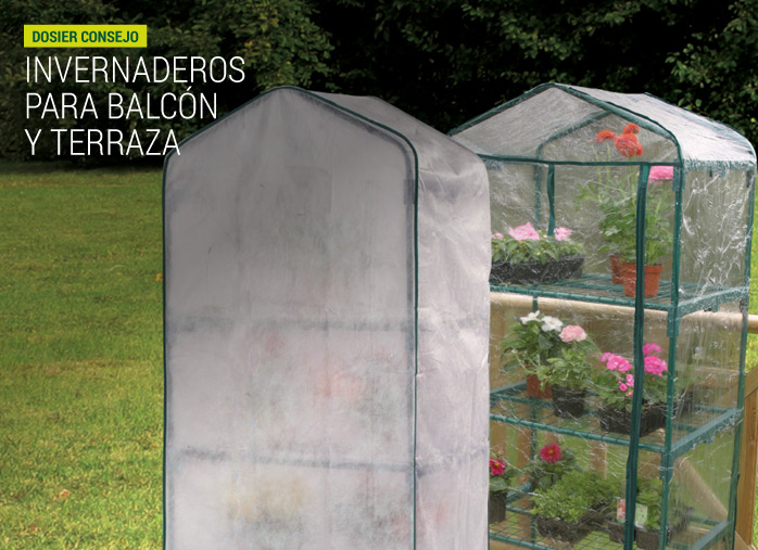 Invernaderos para balcón y terraza