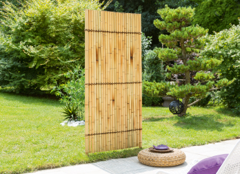 Traditional bamboo panel