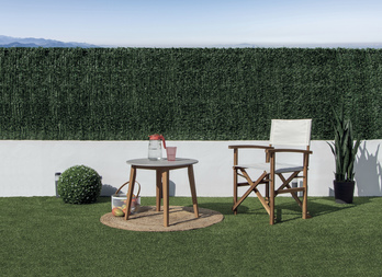 CAÑIZO PVC ELEGANCE RECYCANE DOBLE CARA 30MM VERDE