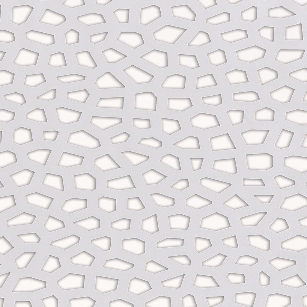 Celosía Mosaic (An x Al: 1 x 2 m, Blanco)