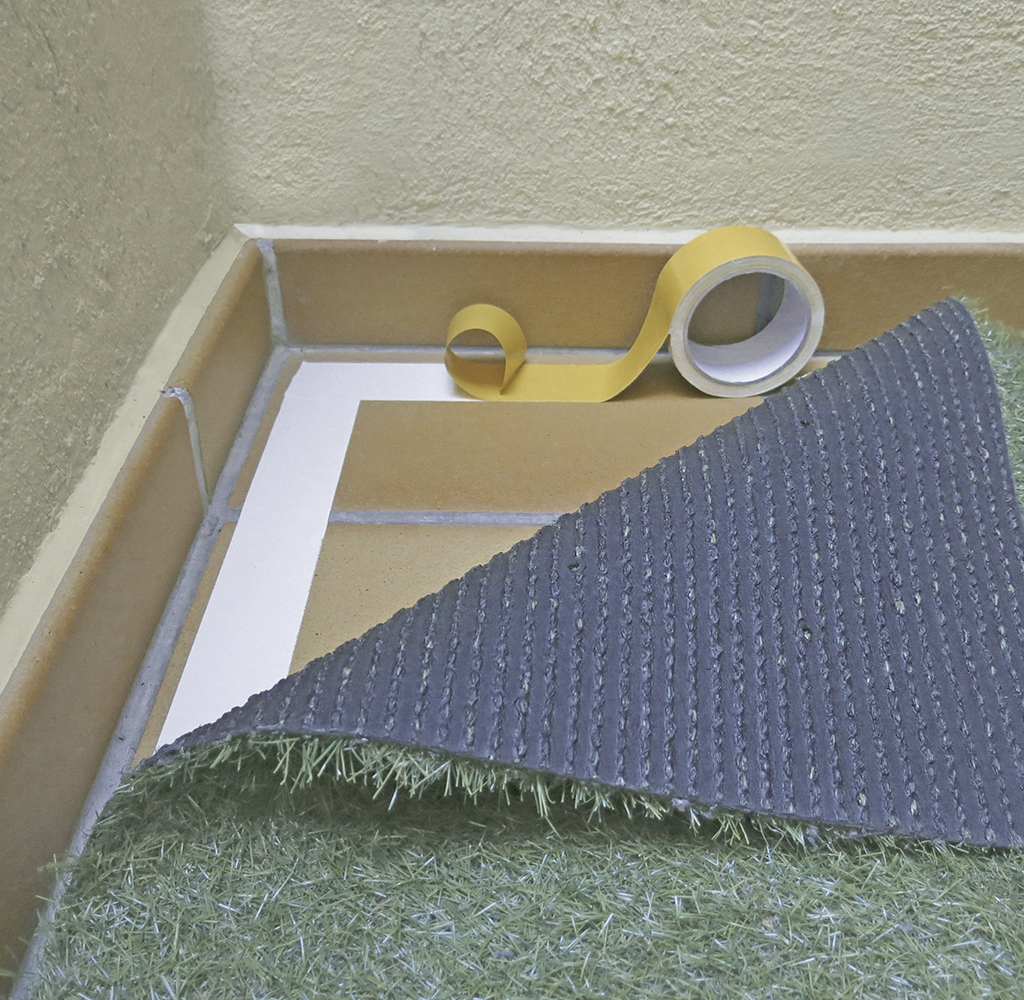 Maalr Cinta de unión de hierba artificial 5 x 5 m cinta adhesiva de hierba sintética de imitación a alfombra de césped natural para colocar hierba de jardín balcón Top tela no tejida de PVC 