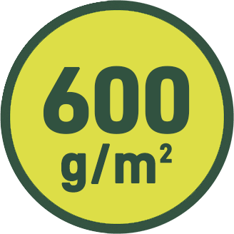 600 g/m2