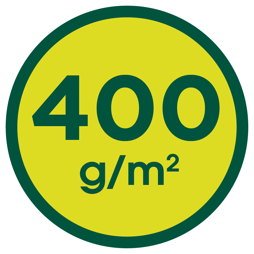 400 g/m2
400 g/m2