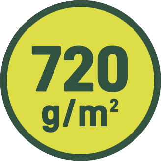 720 g/m2