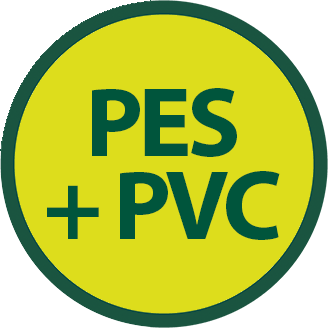 PES + PVC
PES + PVC